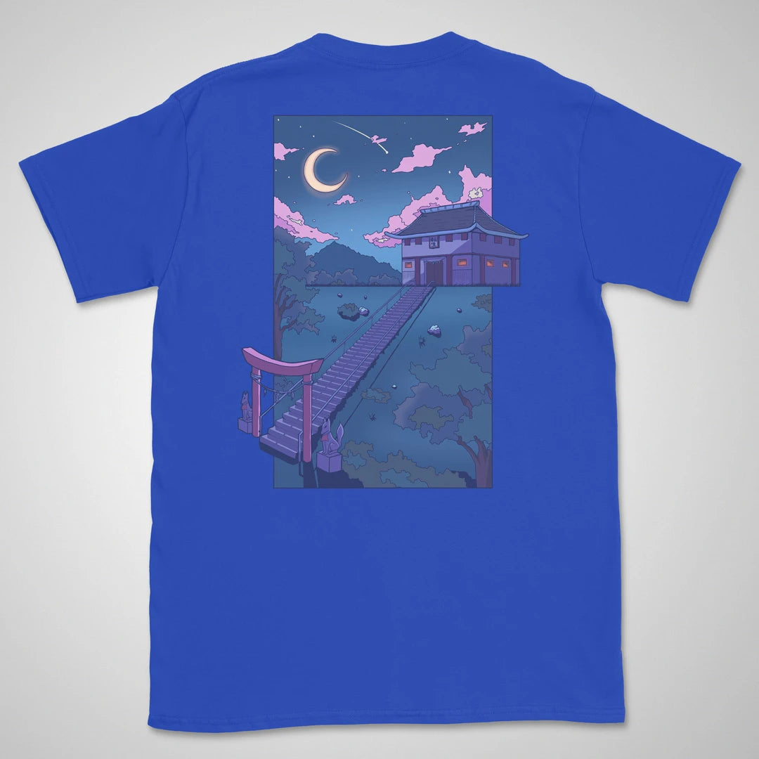 LoFi Night | back print ❀ T-shirt