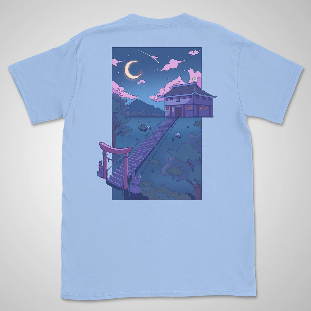 LoFi Night | back print ❀ T-shirt