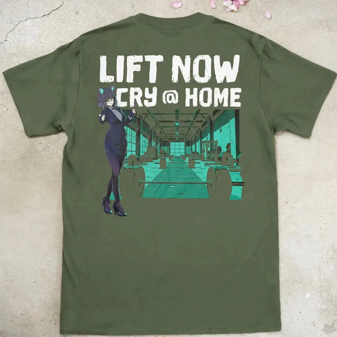 Lift Now Gen1 | back print ❀ T-shirt