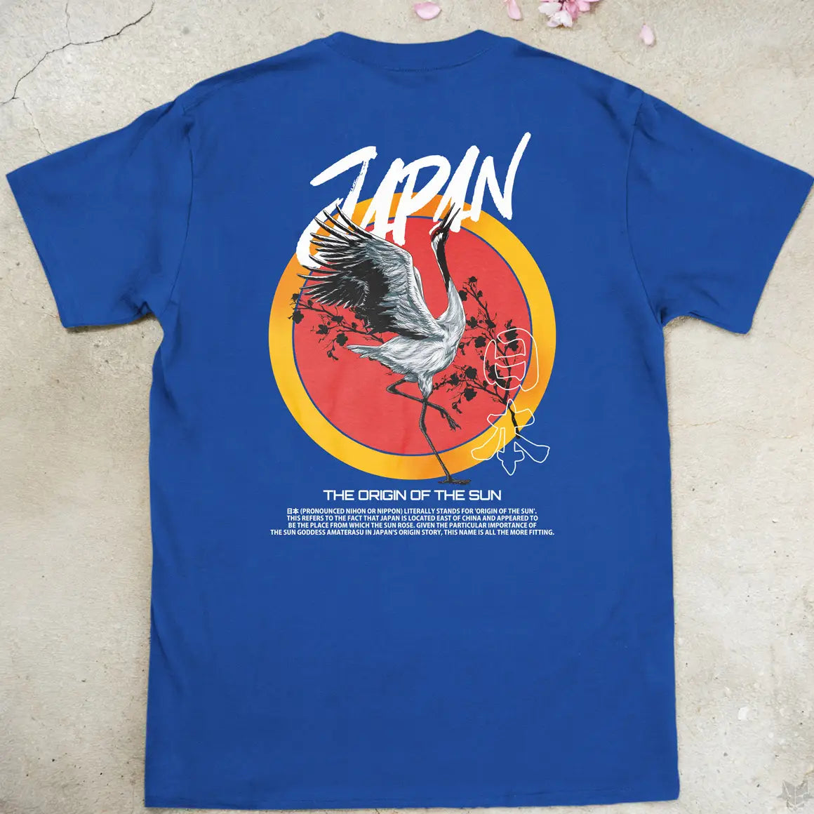 Nippon Crane | back print ❀ T-shirt