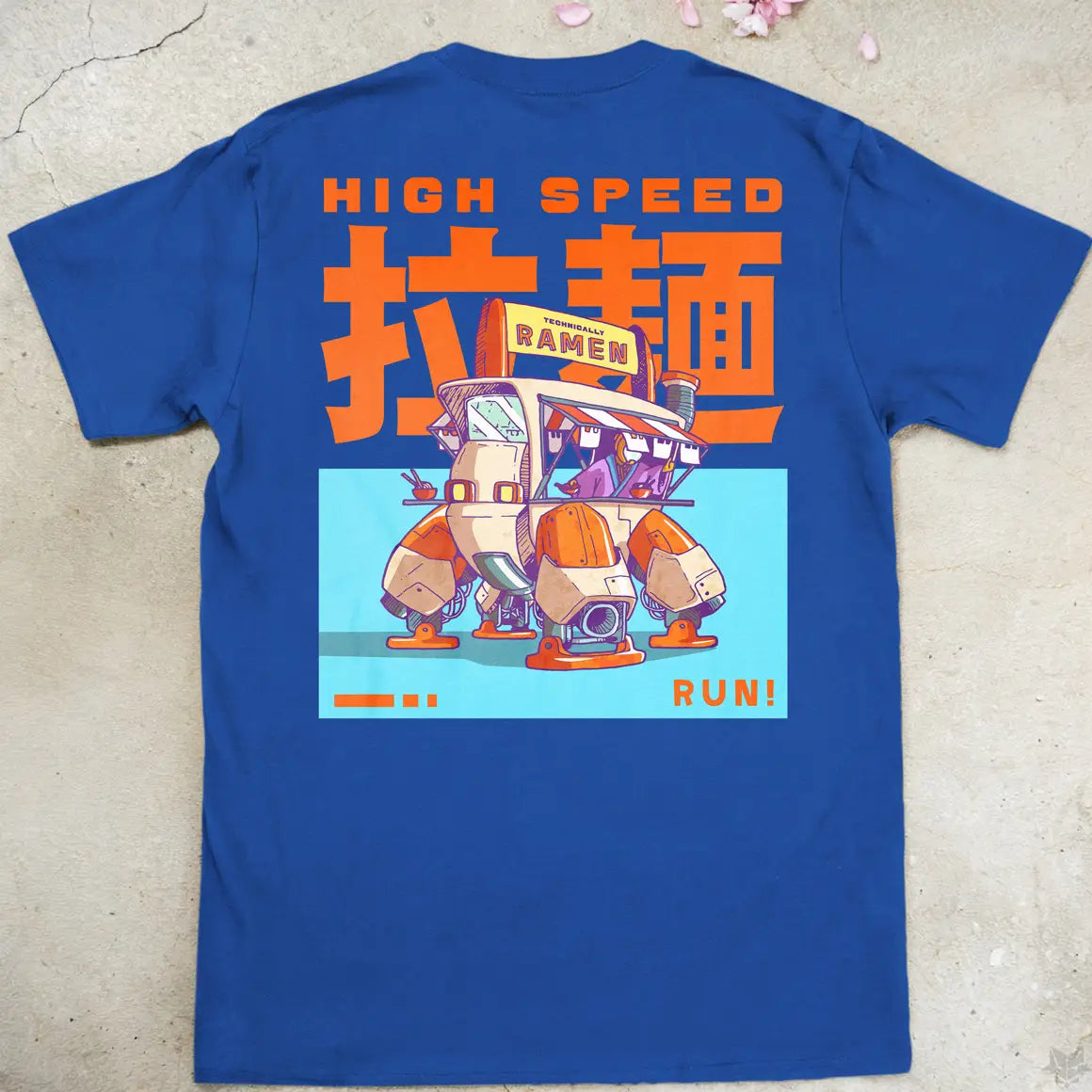 Ramen Runner | back print ❀ T-shirt