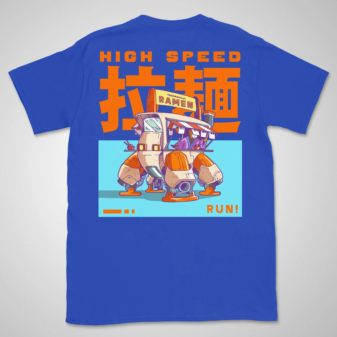 Ramen Runner | back print ❀ T-shirt