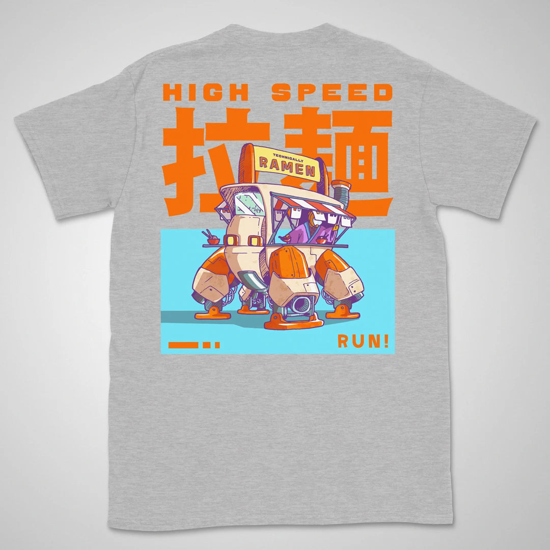 Ramen Runner | back print ❀ T-shirt