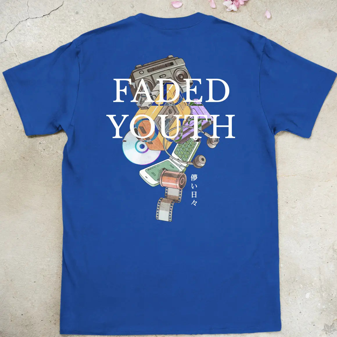 Faded Youth | back print ❀ T-shirt