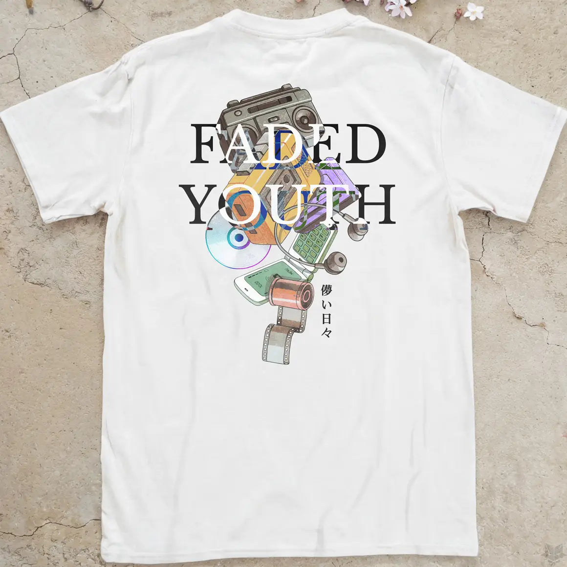 Faded Youth | back print ❀ T-shirt