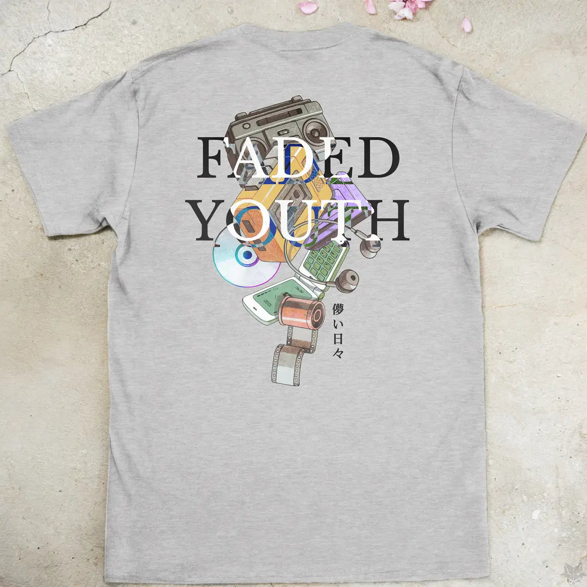 Faded Youth | back print ❀ T-shirt