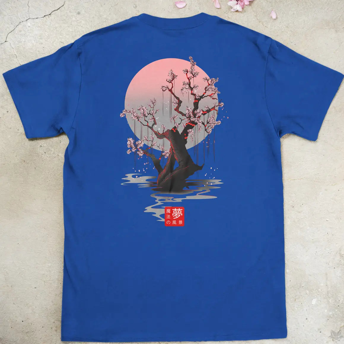 Sakura Moon | back print ❀ T-shirt