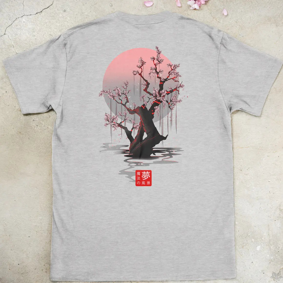 Sakura Moon | back print ❀ T-shirt