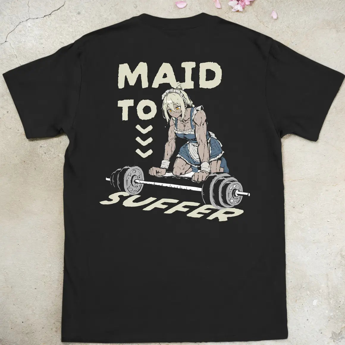 Maid To Suffer | back print ❀ T-shirt