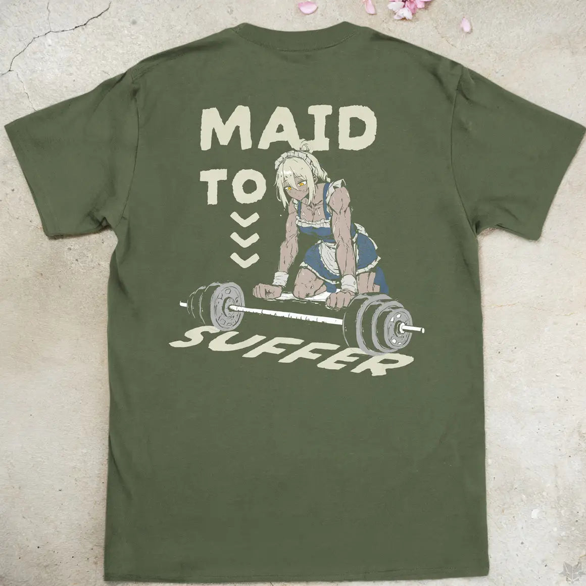 Maid To Suffer | back print ❀ T-shirt