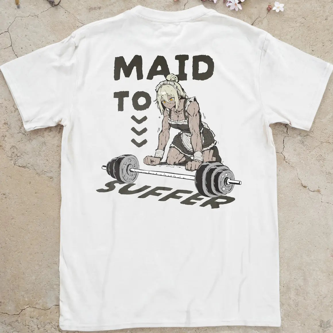 Maid To Suffer | back print ❀ T-shirt