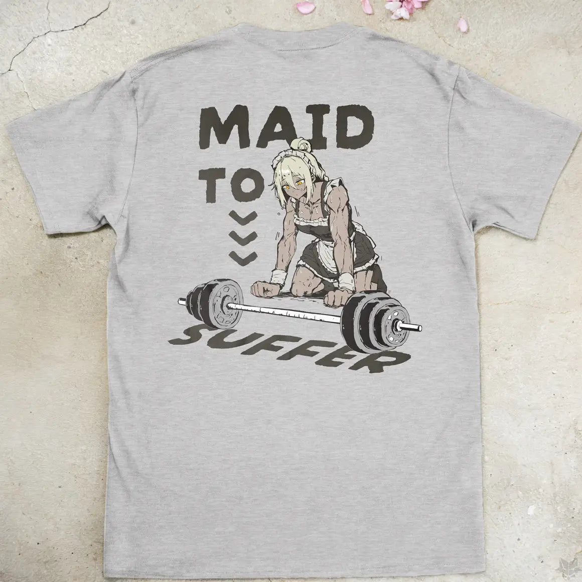 Maid To Suffer | back print ❀ T-shirt