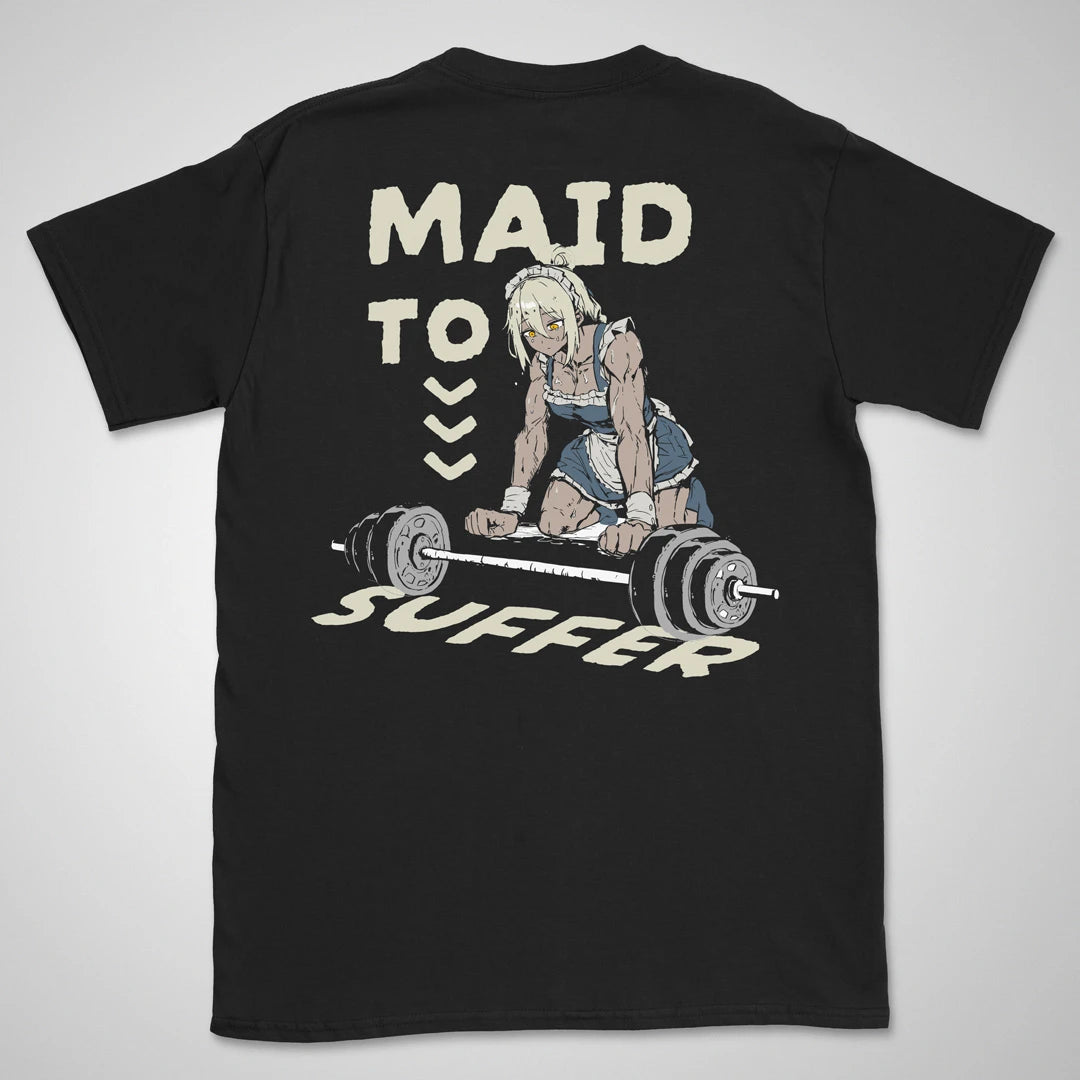 Maid To Suffer | back print ❀ T-shirt