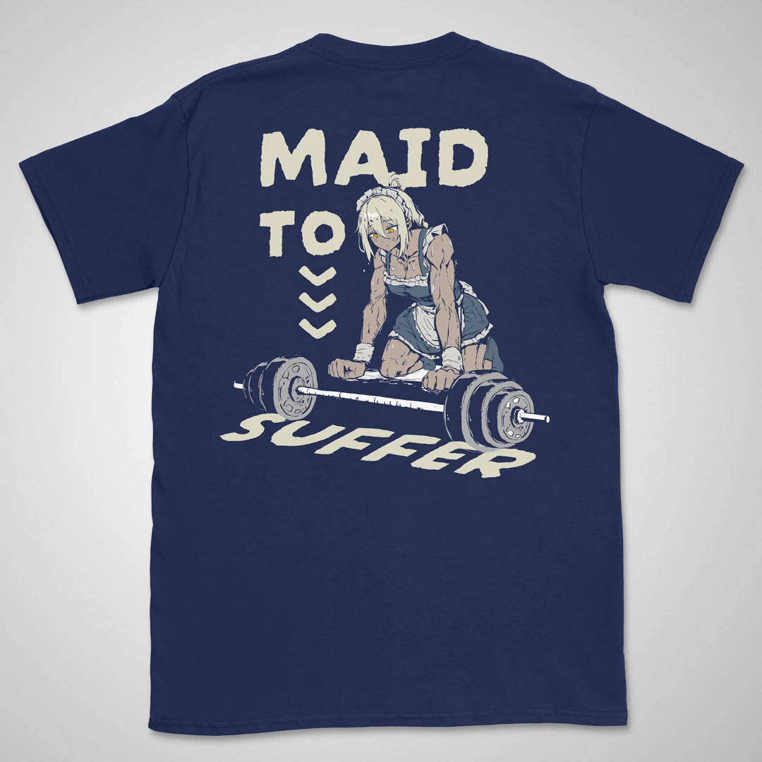 Maid To Suffer | back print ❀ T-shirt