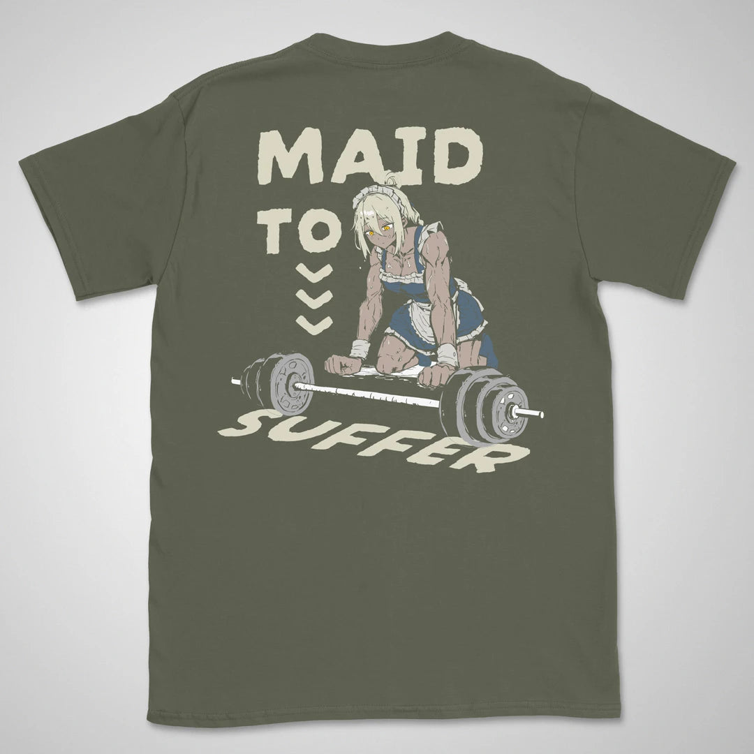Maid To Suffer | back print ❀ T-shirt