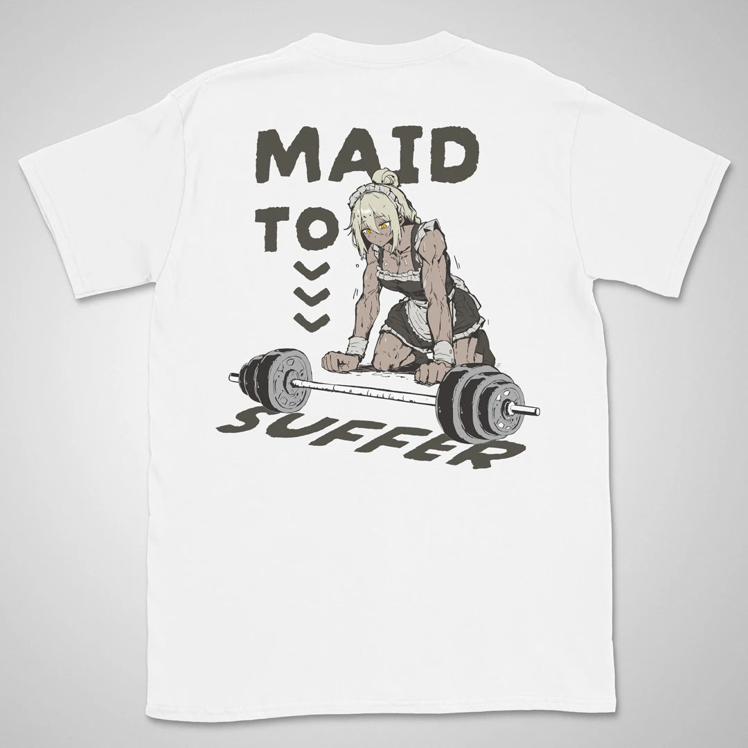 Maid To Suffer | back print ❀ T-shirt
