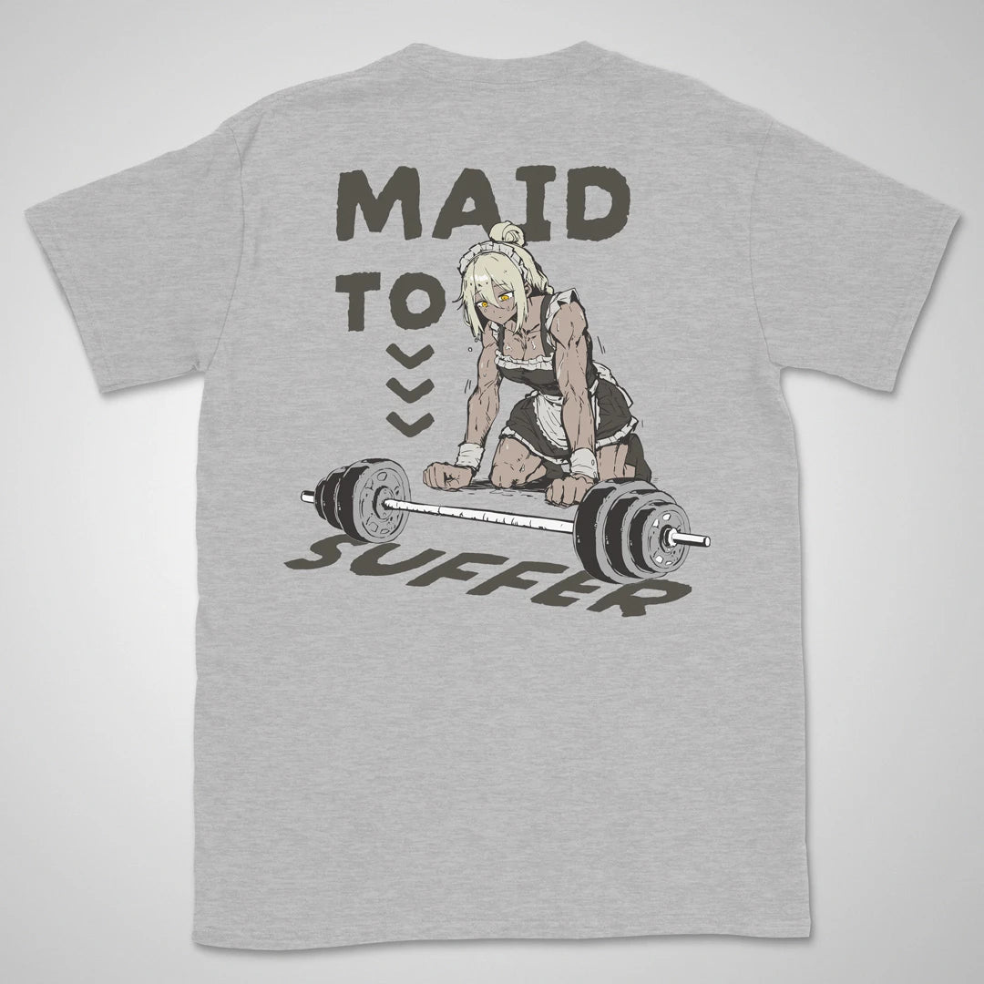 Maid To Suffer | back print ❀ T-shirt