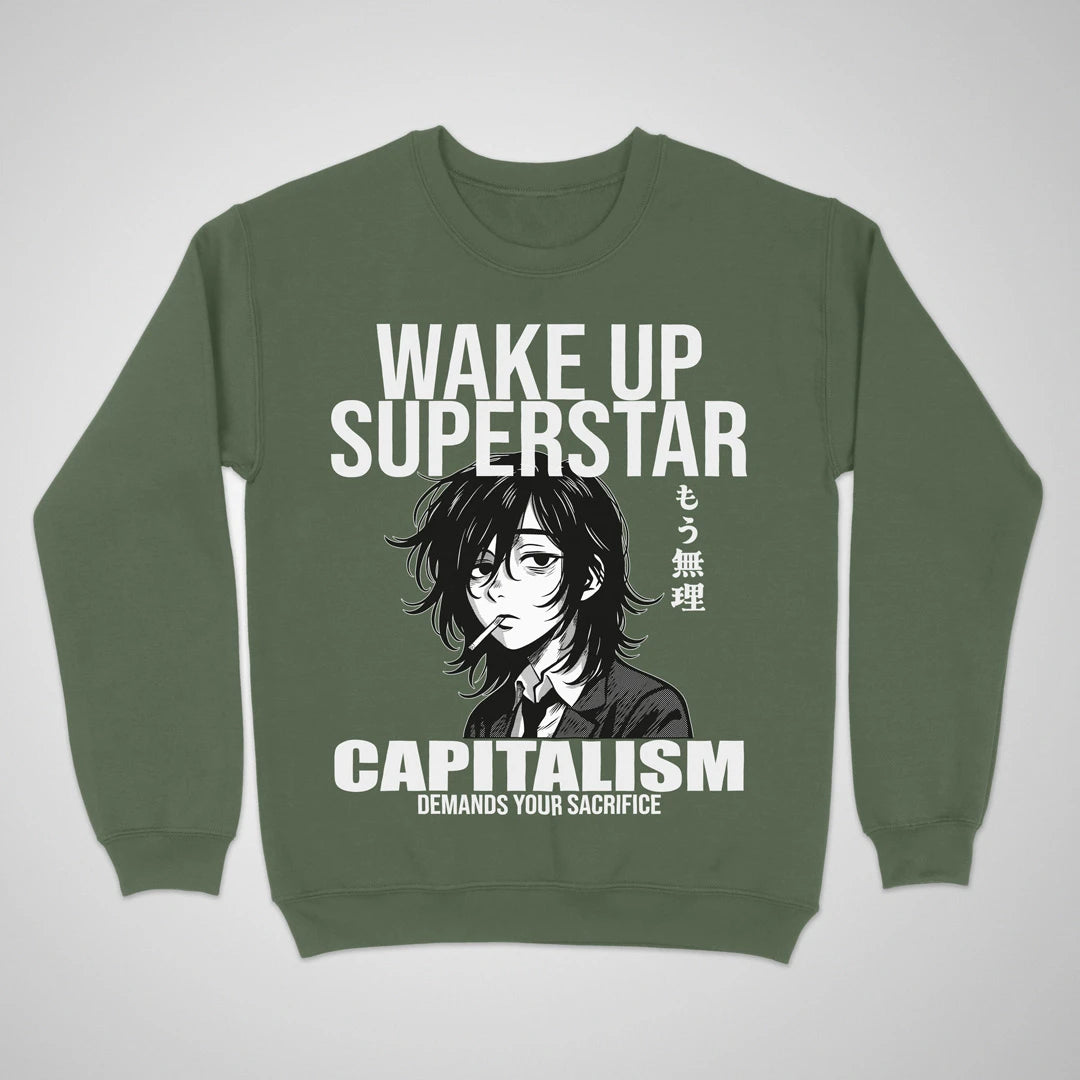 Wake Up Superstar ❀ Crewneck