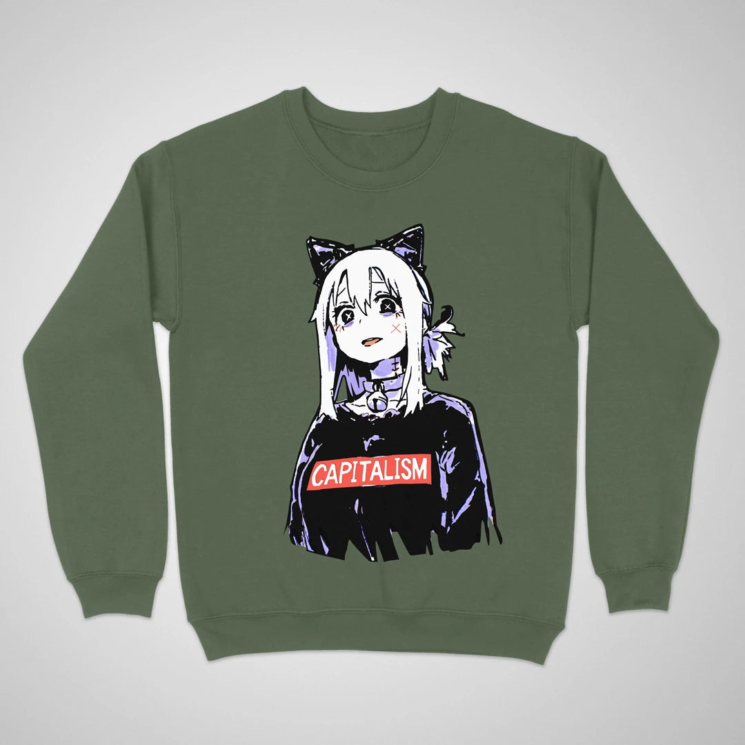 Capitalism ❀ Crewneck