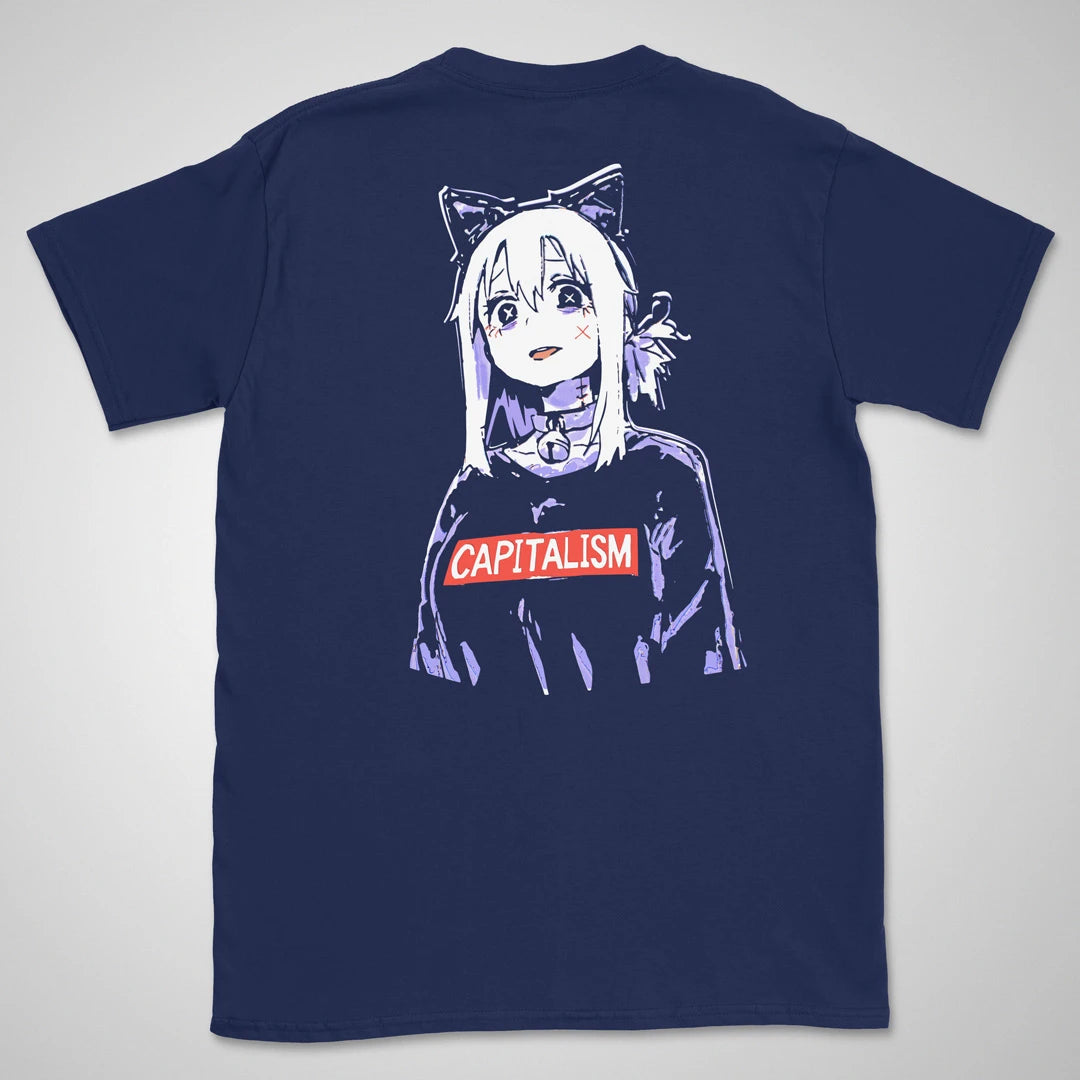 Capitalism | back print ❀ T-shirt