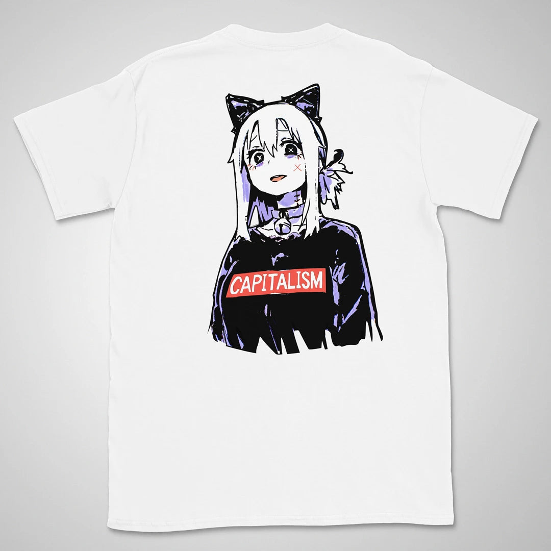 Capitalism | back print ❀ T-shirt