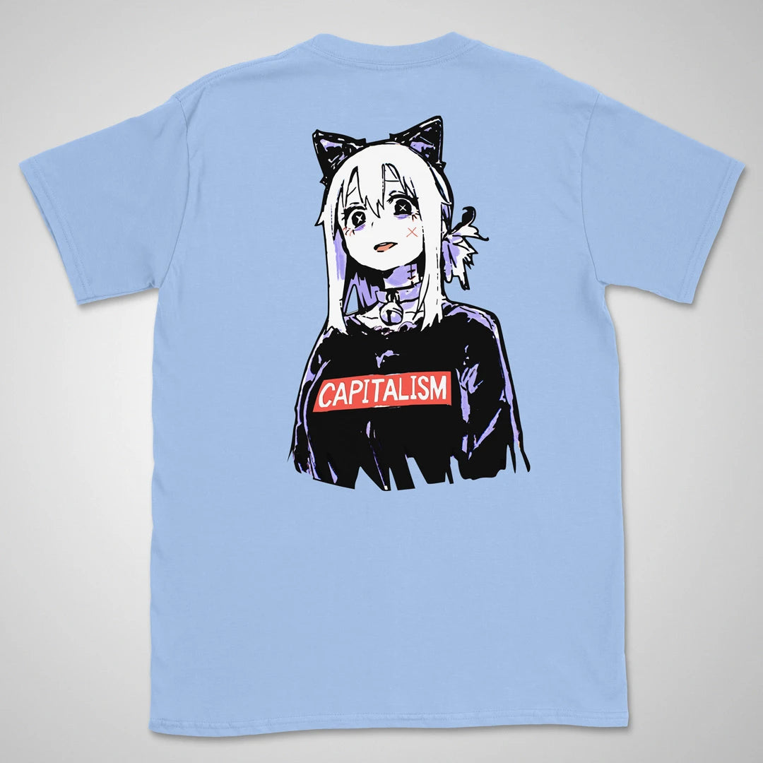 Capitalism | back print ❀ T-shirt