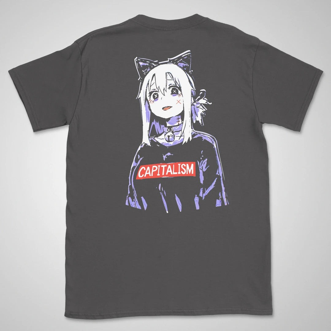 Capitalism | back print ❀ T-shirt