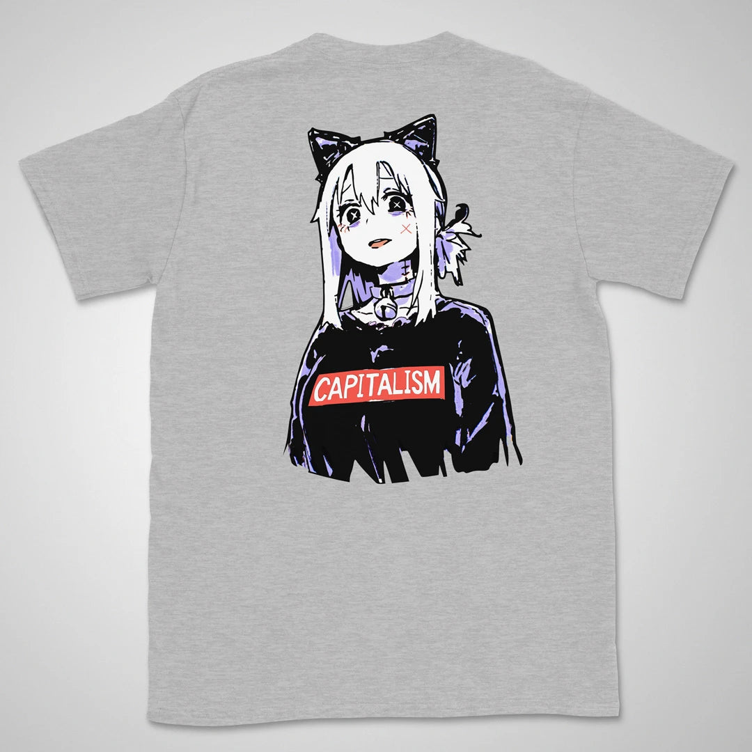 Capitalism | back print ❀ T-shirt