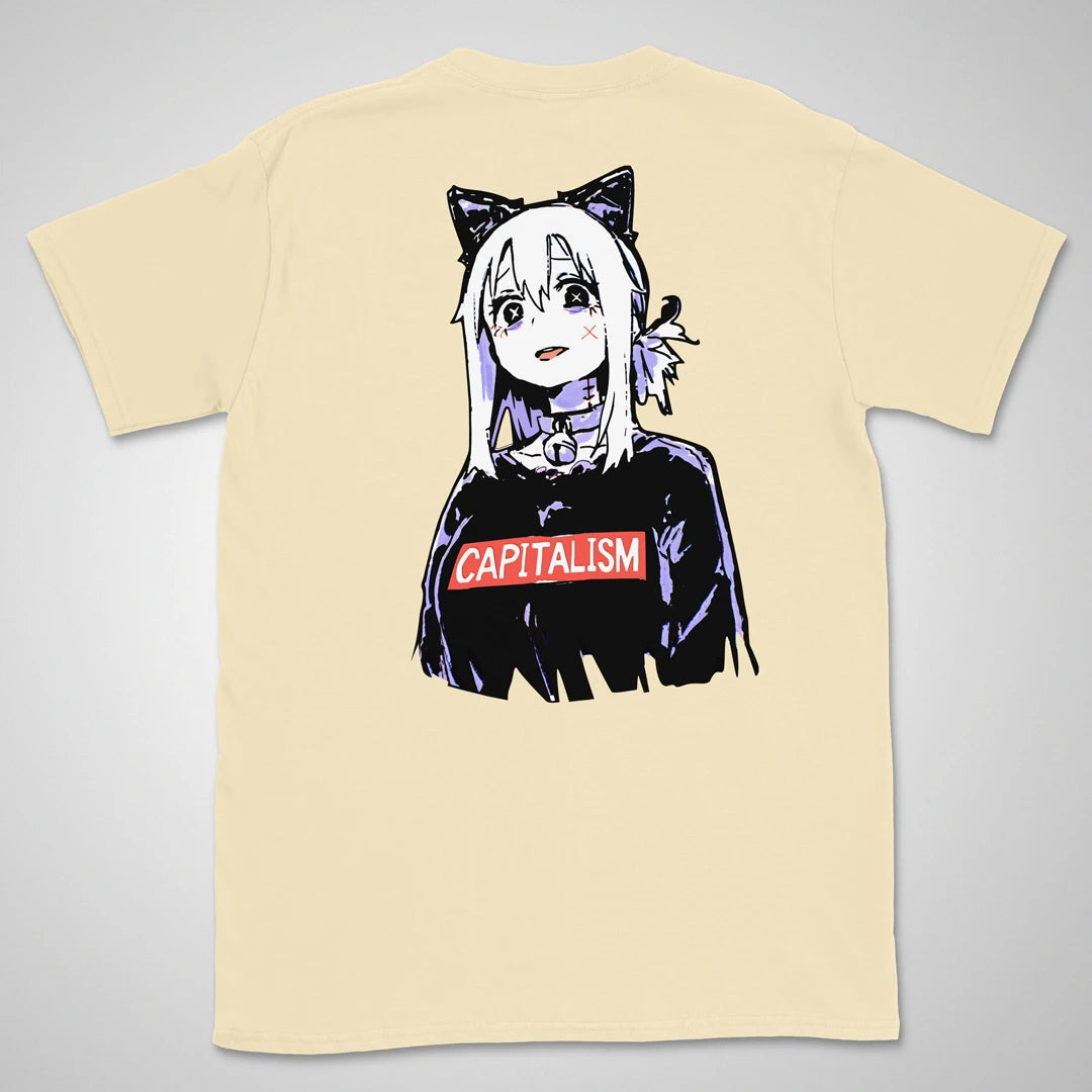 Capitalism | back print ❀ T-shirt