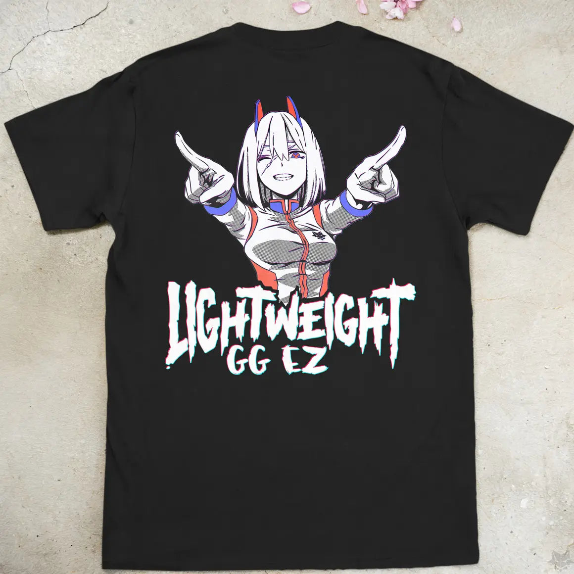 Lightweight GG EZ | back print ❀ T-shirt