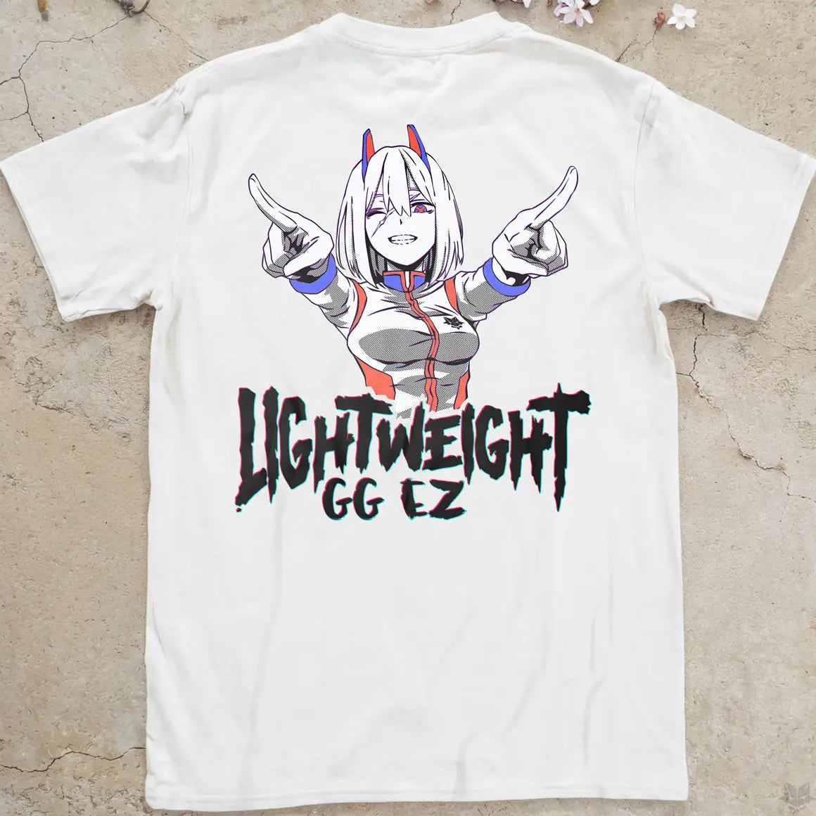 Lightweight GG EZ | back print ❀ T-shirt