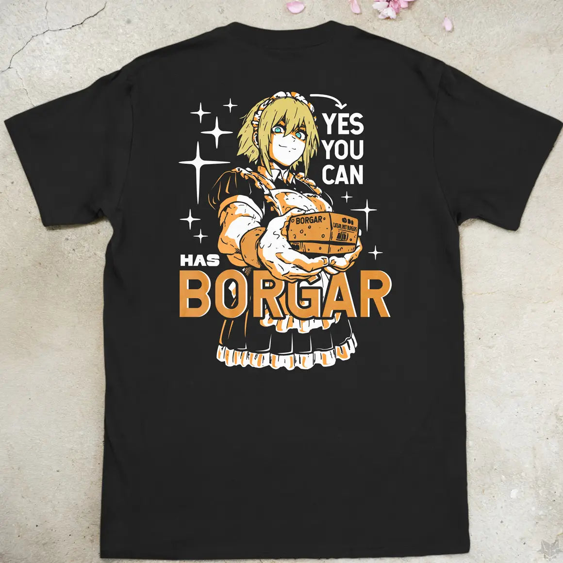 Borgar | back print ❀ T-shirt