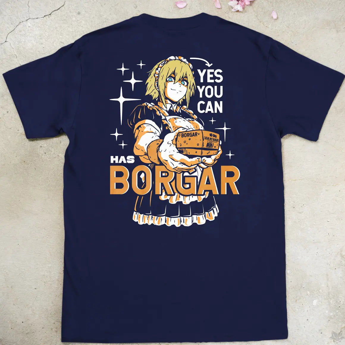 Borgar | back print ❀ T-shirt