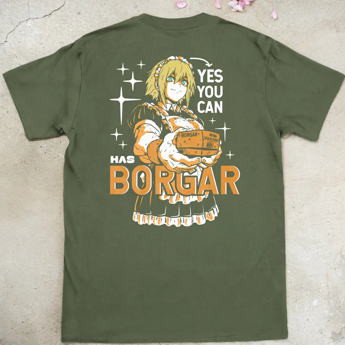 Borgar | back print ❀ T-shirt