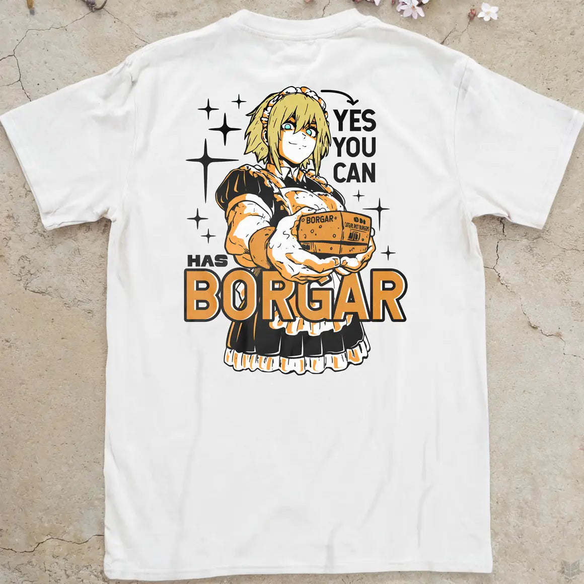 Borgar | back print ❀ T-shirt