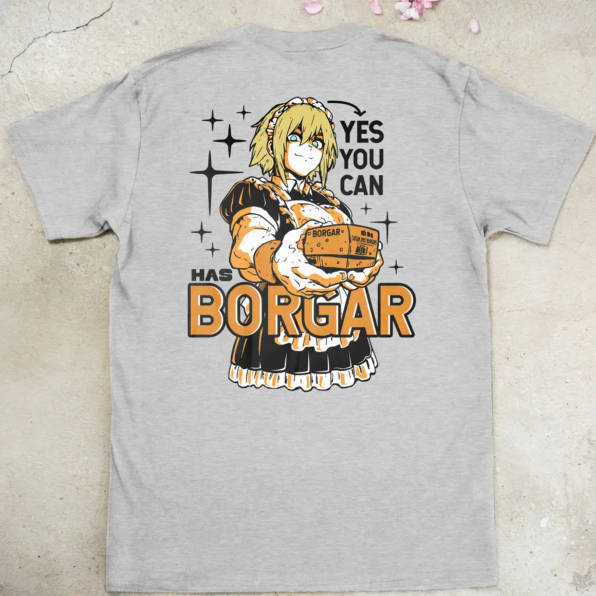 Borgar | back print ❀ T-shirt