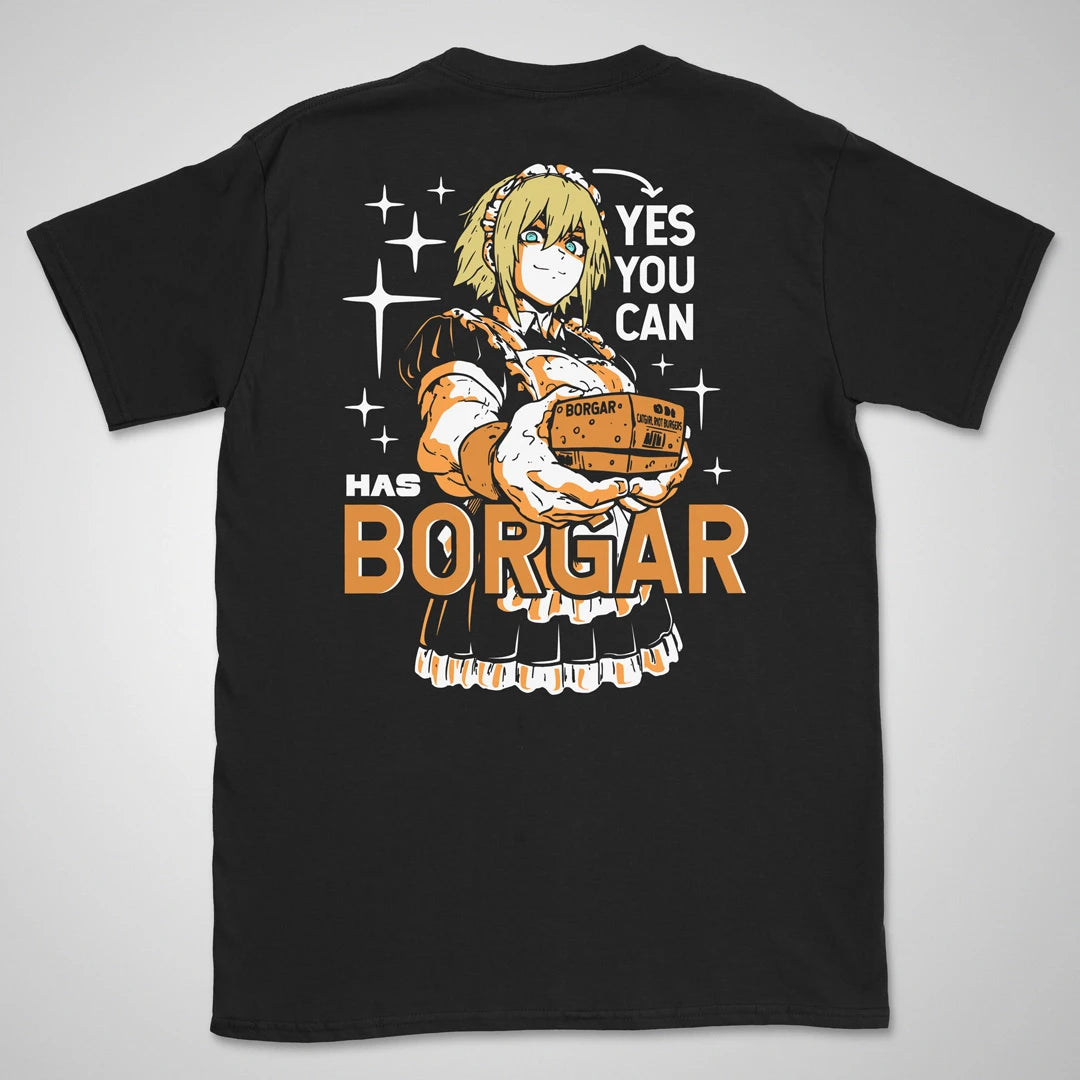 Borgar | back print ❀ T-shirt