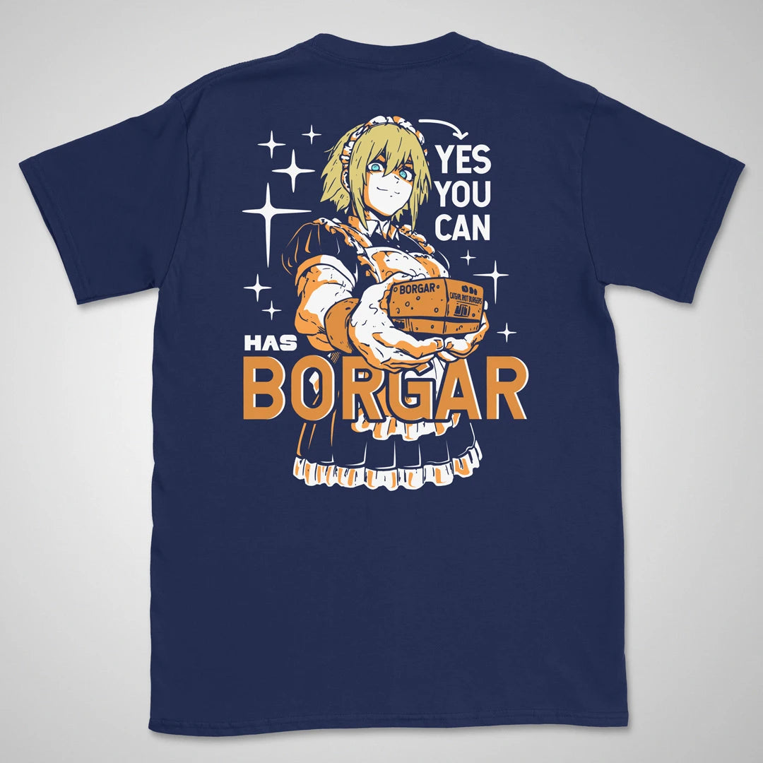 Borgar | back print ❀ T-shirt