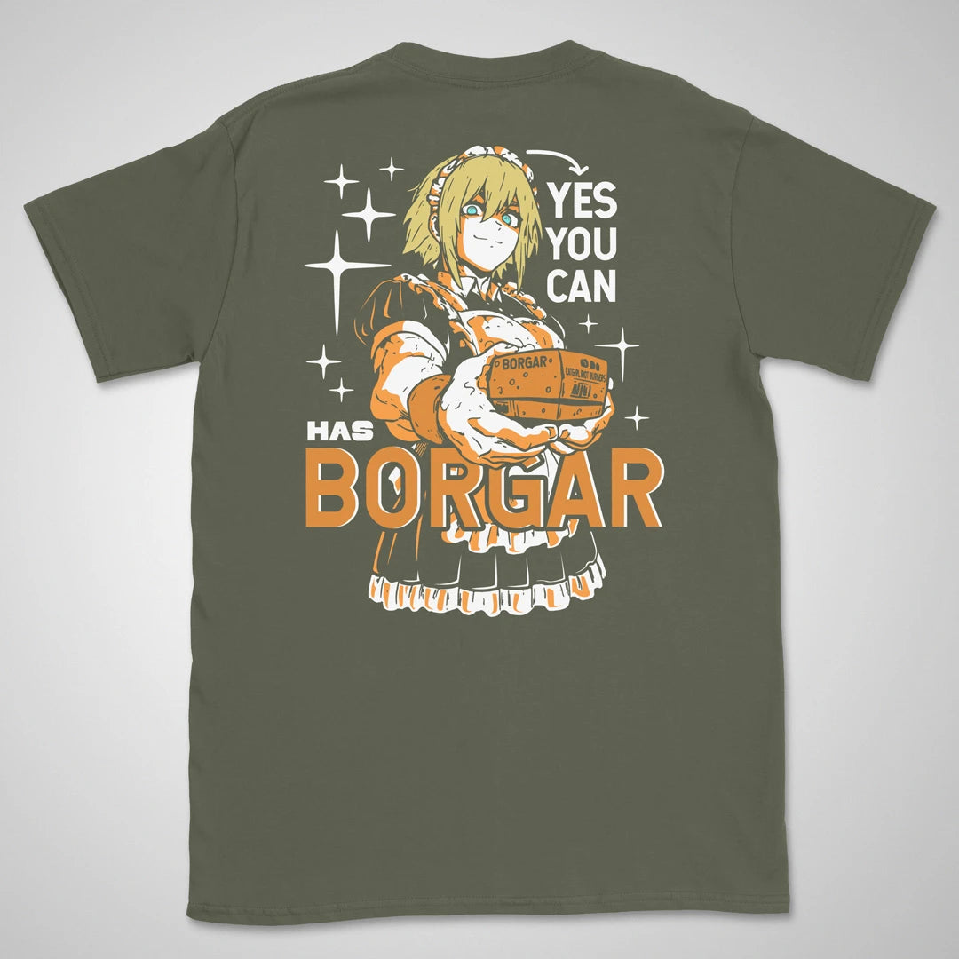 Borgar | back print ❀ T-shirt
