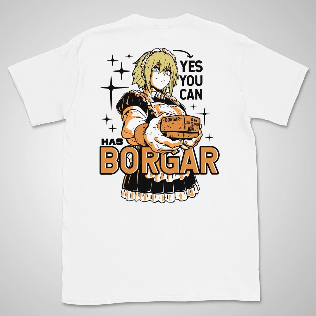 Borgar | back print ❀ T-shirt
