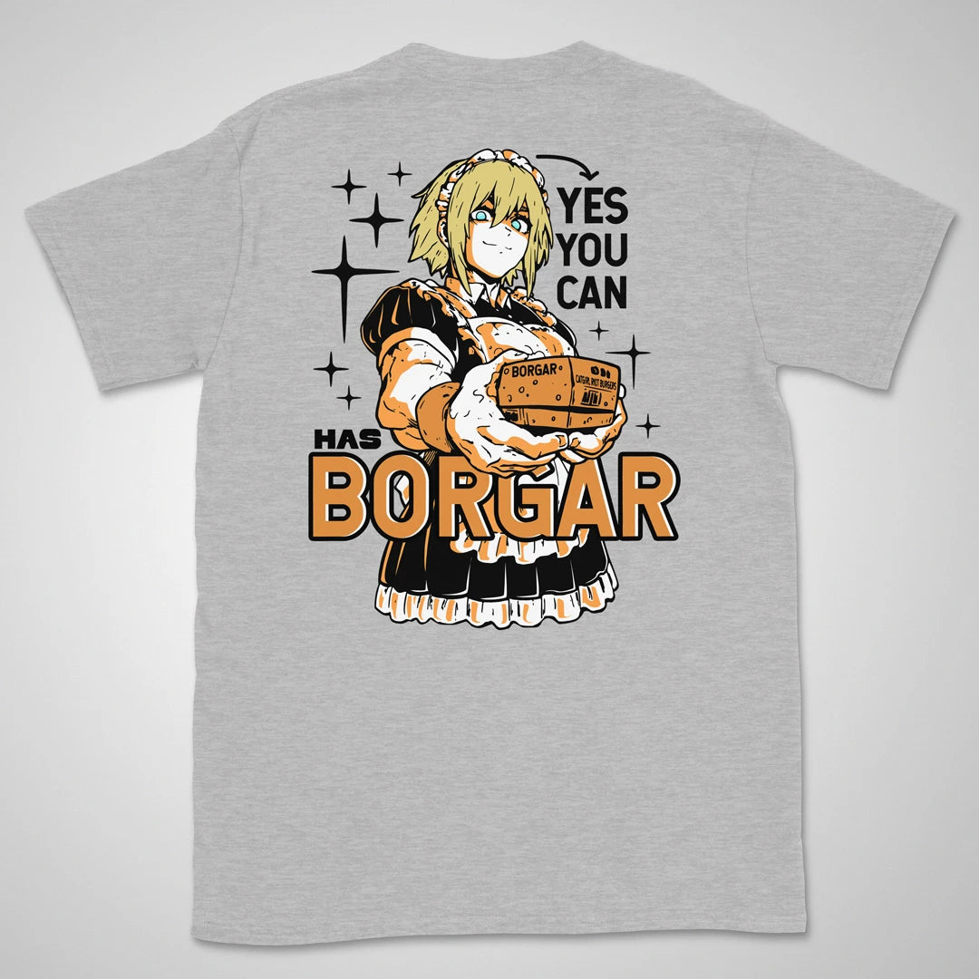Borgar | back print ❀ T-shirt