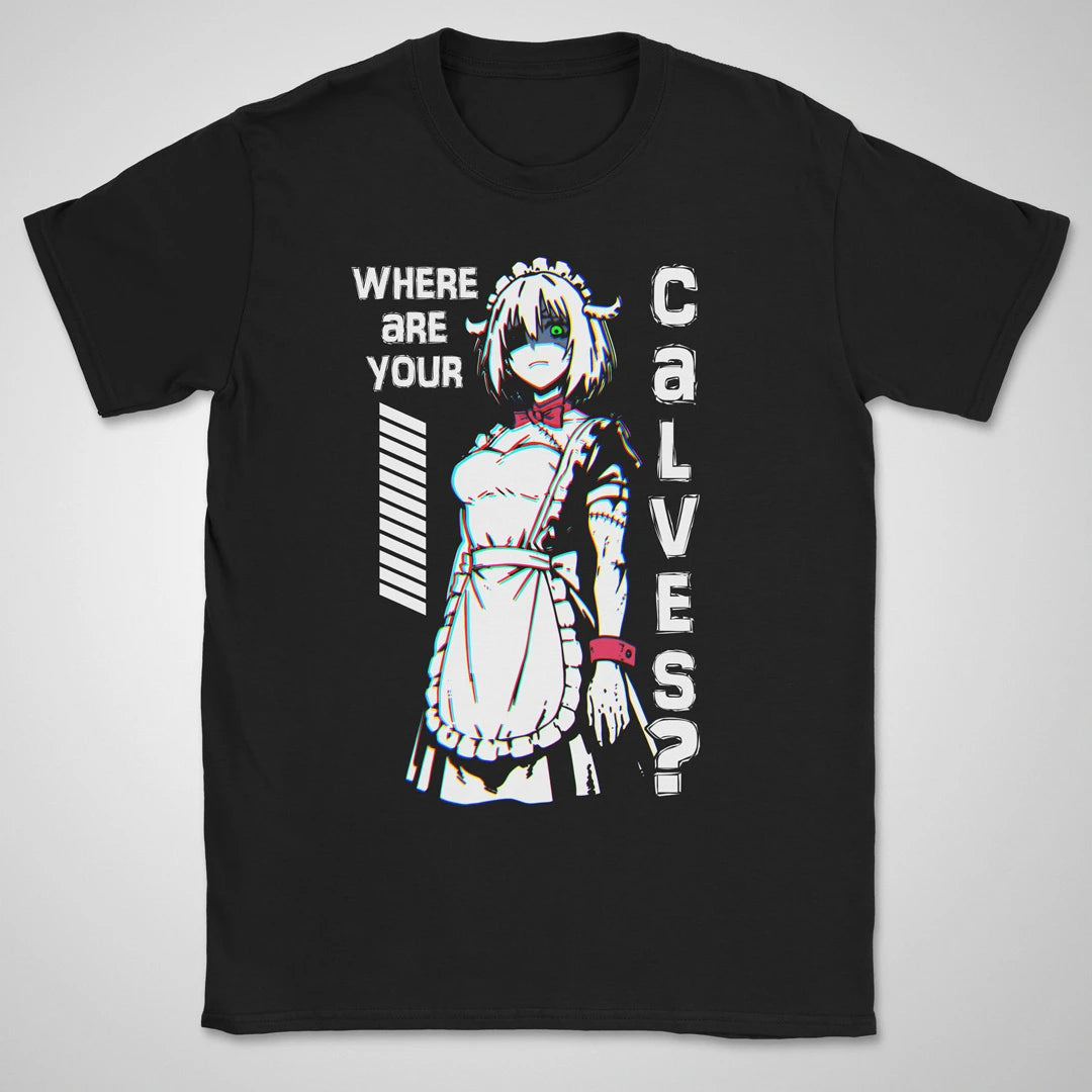 Calf Check Maid ❀ T-shirt
