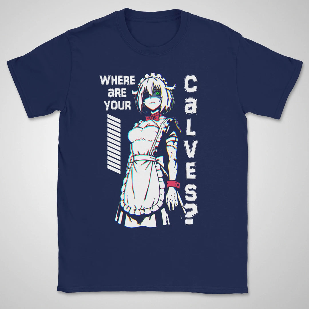 Calf Check Maid ❀ T-shirt