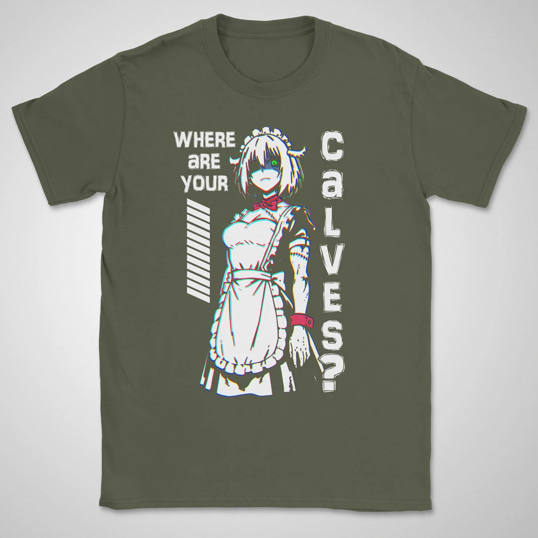 Calf Check Maid ❀ T-shirt