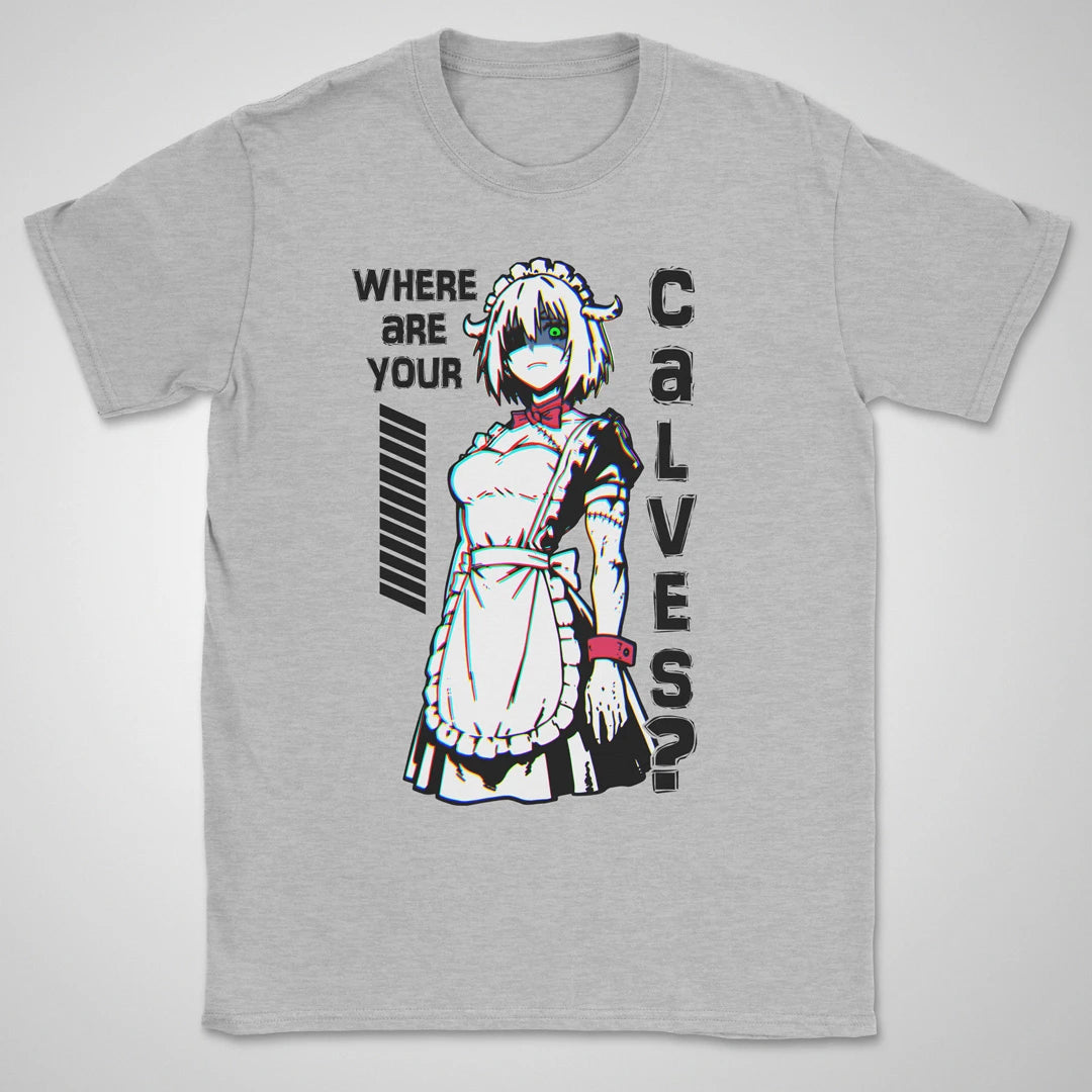 Calf Check Maid ❀ T-shirt