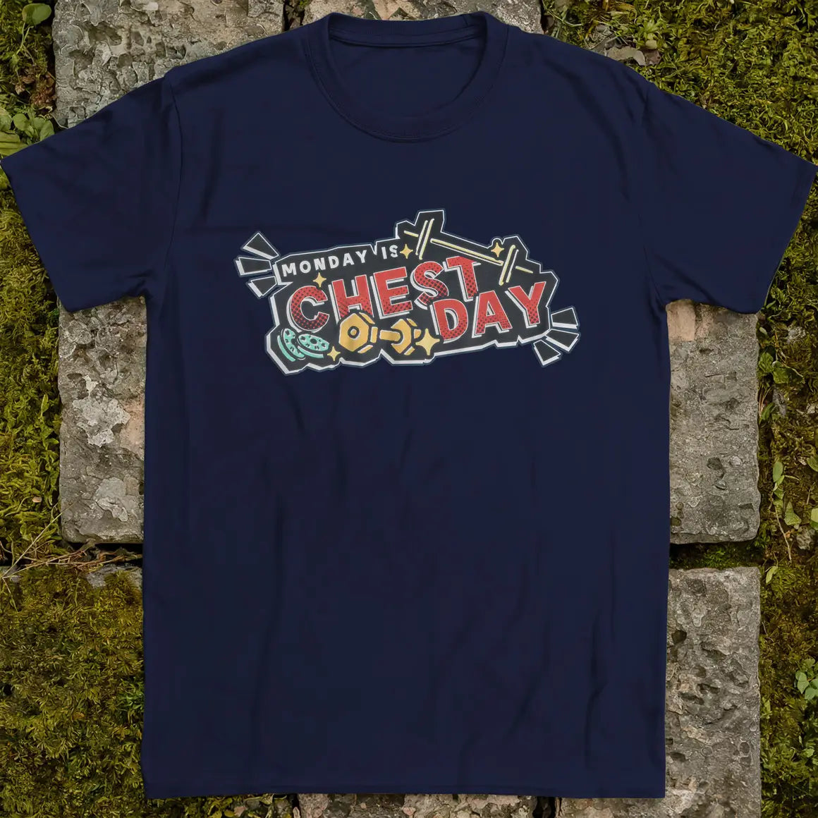 Monday Is Chest Day ❀ T-shirt