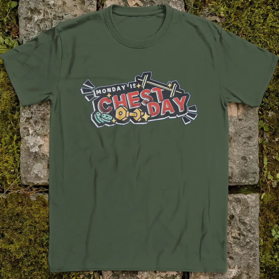 Monday Is Chest Day ❀ T-shirt