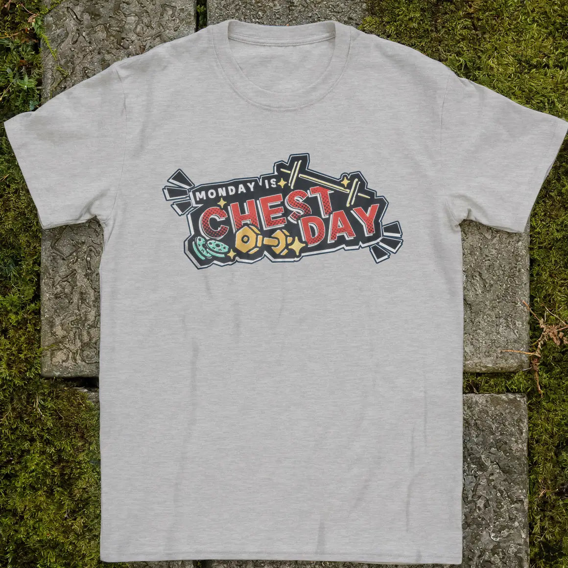 Monday Is Chest Day ❀ T-shirt