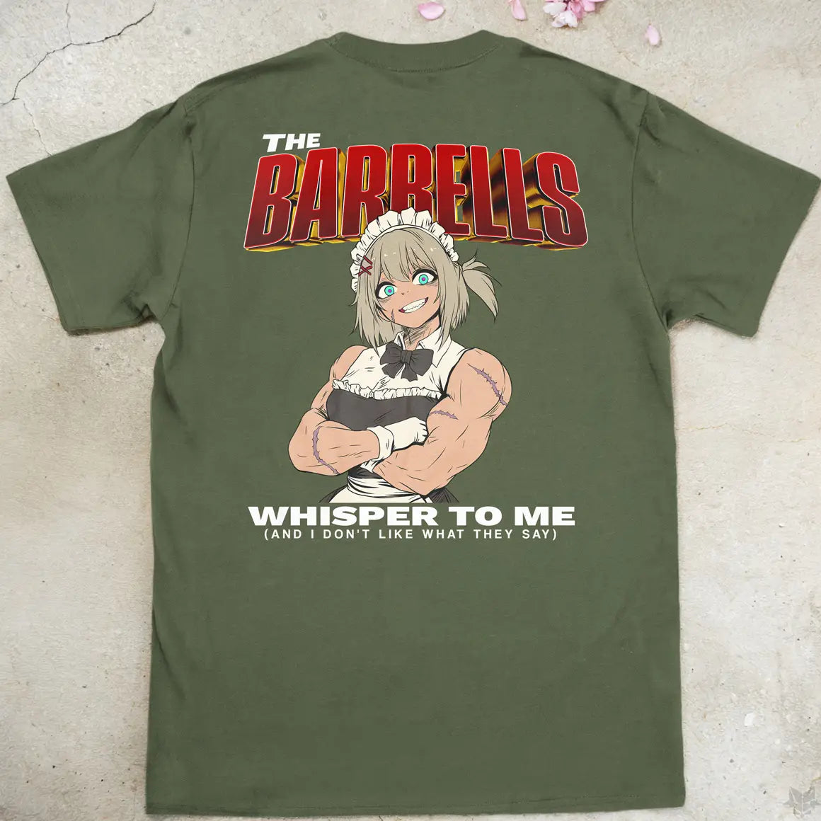 Barbell Whisperer | back print ❀ T-shirt