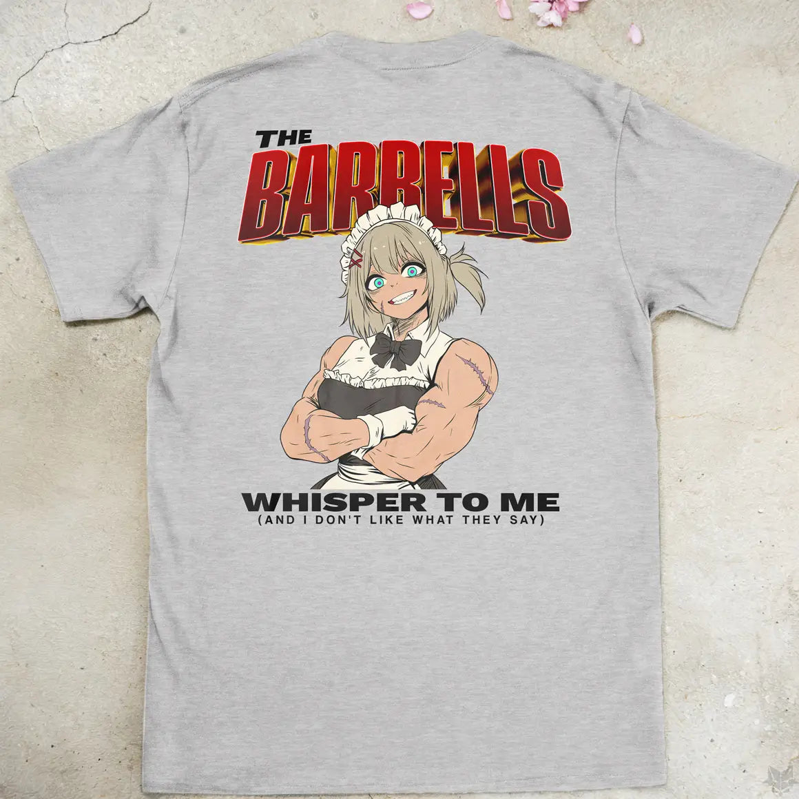 Barbell Whisperer | back print ❀ T-shirt